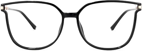 Zeelool Marco de gafas de ojo de gato vintage para mujer con lente transparente sin receta Rodz ZJGT548130