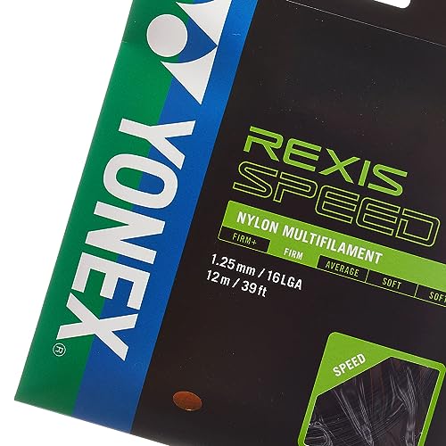 Corda Raquete RexIs Speed 16L 1.25mm Set Preto MPOWER