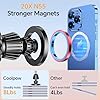 Coolpow for MagSafe Car Mount【Windshield+Vent+Dash】Magnetic Phone Holder for Car Phone Holder Mount Cell Phone Holders for Your Car Accessories Suction Cup Stand for Garmin GPS for iPhone 17 16 15 14 #2
