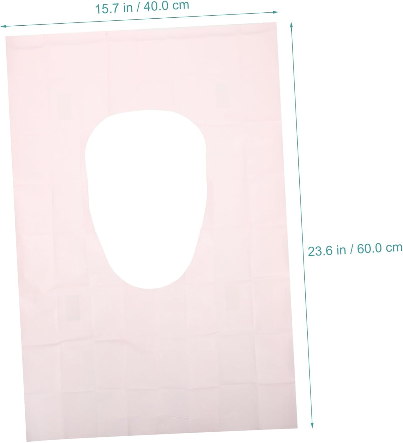 50pcs Disposable Toilet Seats Covers Portable Toilet Seats Camping Potty Non Slip Mat Camping