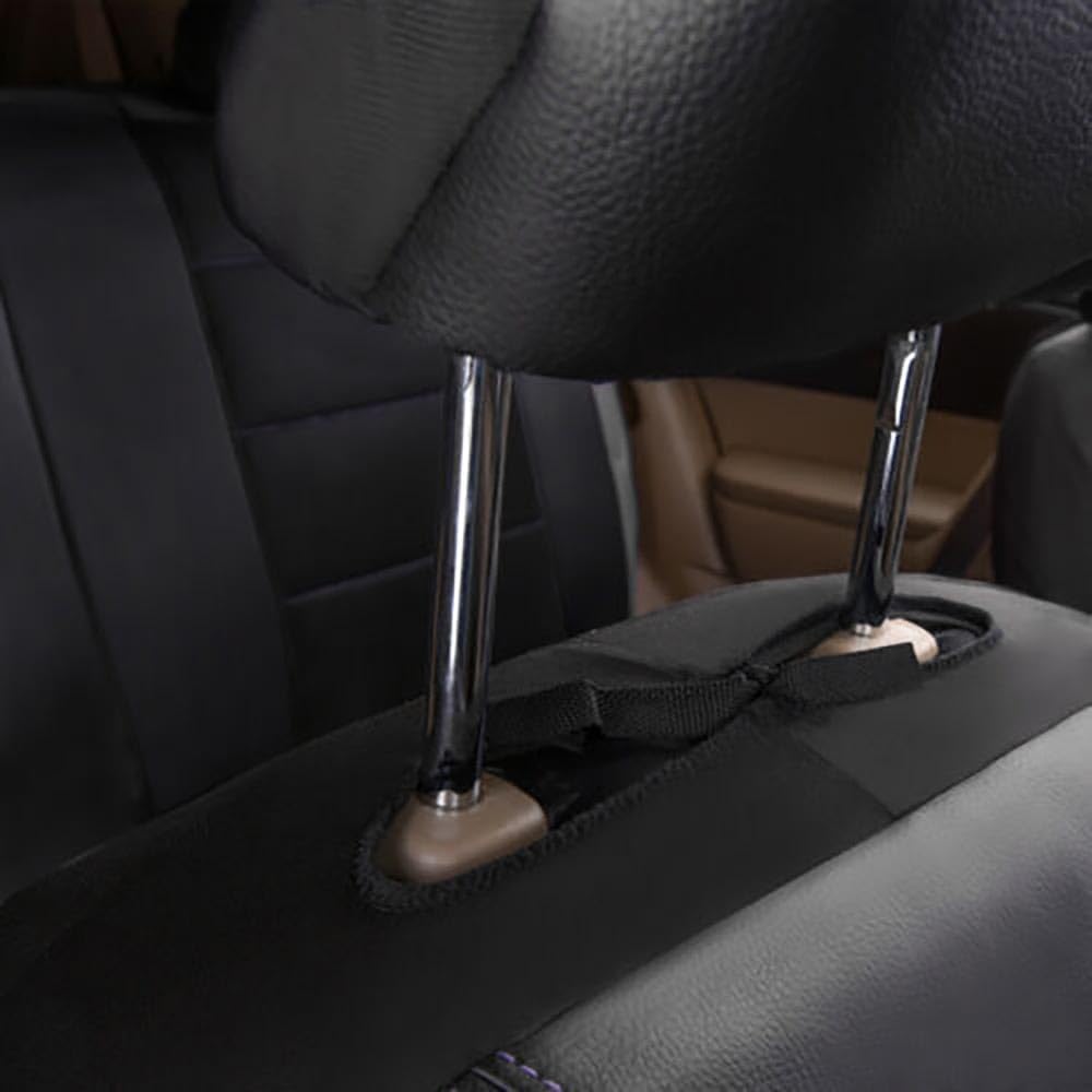 Fundas Asientos Coche para Kia Sorento (2003-2008), Universal Impermeables Transpirable Juegos de Cubreasientos Todas Las Estaciones Accesorios,D