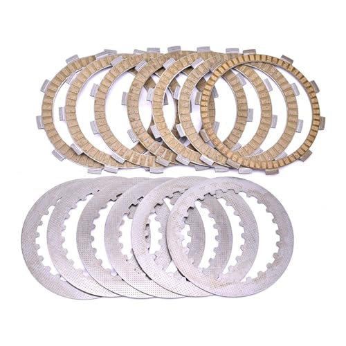 Disques d'embrayage à friction et disques acier moto XR400R XR400 NE03 haute endurance