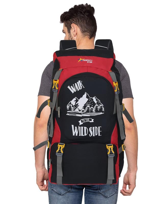 Image of 65 L TRACKING HIKING TRAVEL BAG PACK RUCKSACK HIKING WATERPROOF OUTDOOR BAG