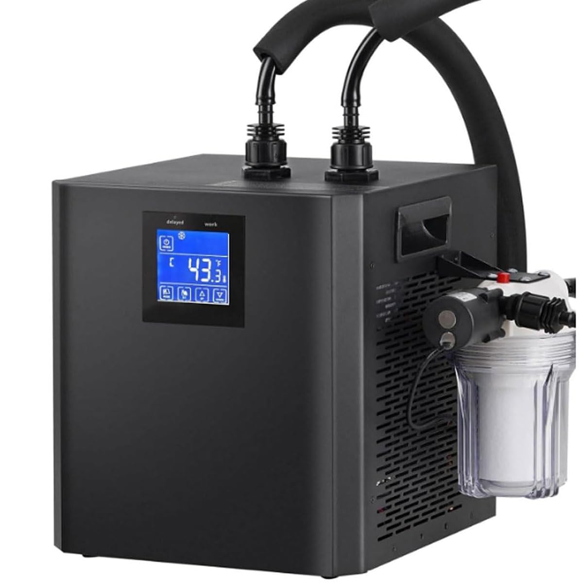 YXYLJOZ Cold Plunge Tub for Athletes - Ice Bath Chiller with Submersible Pump & PP Filter, Ultimate Sports Recovery for Muscle Relief & Effective Water Cooling,300l