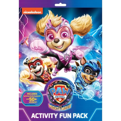 PAW Patrol The Mighty Movie- Activity Fun Pack | Children's books | Activity books | Nickelodeon books | Skye |Movie Storybook
