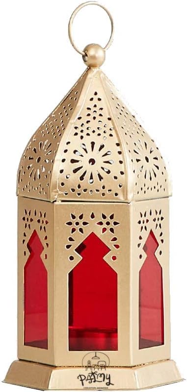 PALMY Moksha Hanging Lantern - Red