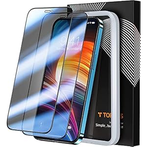 TORRAS 2-Pack for iPhone Air Screen Protector [12Ft Military-Grade Shatterproof] [9H+ Aerospace Tempered Glass] Anti-Scratch Full Coverage Fit