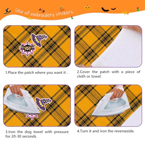 Bufanda triangular para perro Ganbuyrii Halloween soluciona disfraces incómodos 6