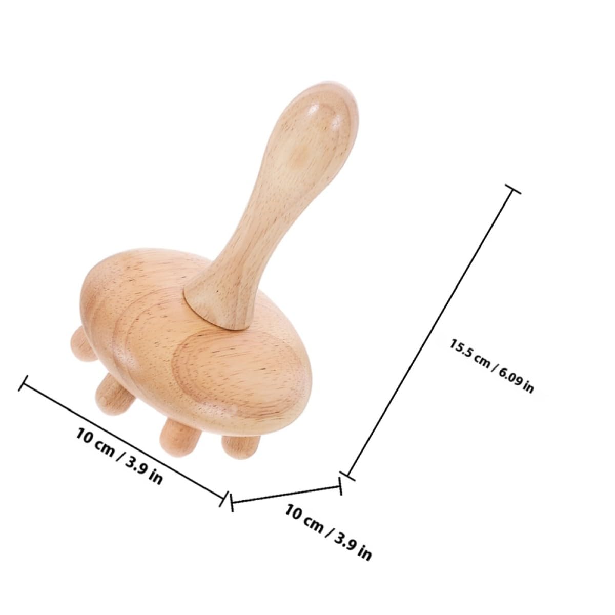 2 Stück Pack Kopfhautmassagekamm mit Breiten Zinken Massagekamm für Kopf Nacken und Rücken Oberfläche Tragbarer Entwirrungskamm