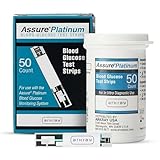 Assure Platinum Glucose Test Strips for Meter 50ct