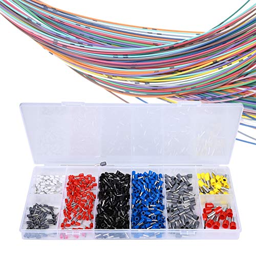 Terminal de tubo, terminal de conector de fio de alta frequência, vários tamanhos Resistência ao fog