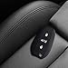 kwmobile Funda de Silicona Compatible con Peugeot Citroen Llave de Coche Smartkey...
