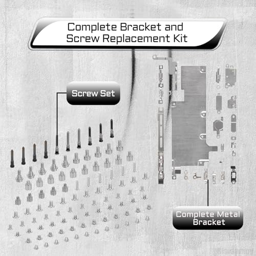 Risidamoy for iPhone 15 Pro Max Complete Screws Metal Bracket Replacement by Risidamoy - Used condition - Image 3