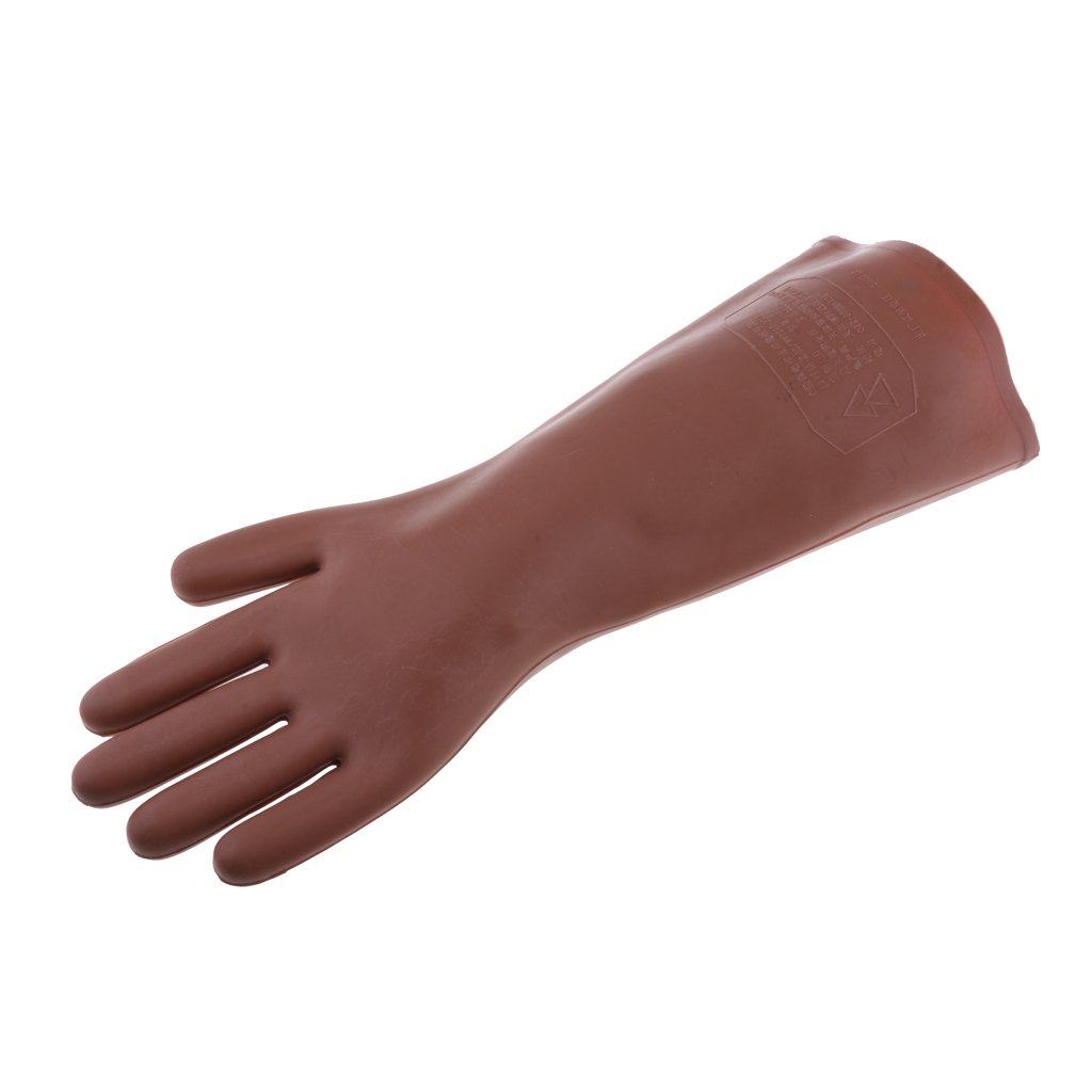 Guanti pesanti, guanti da lavoro, Guanti da lavoro impermeabili rivestiti in gomma, guanti da giardinaggio, guanti da lavoro di sicurezza Guanti caldi, resistenti all'usura e antivento, guanti da giar