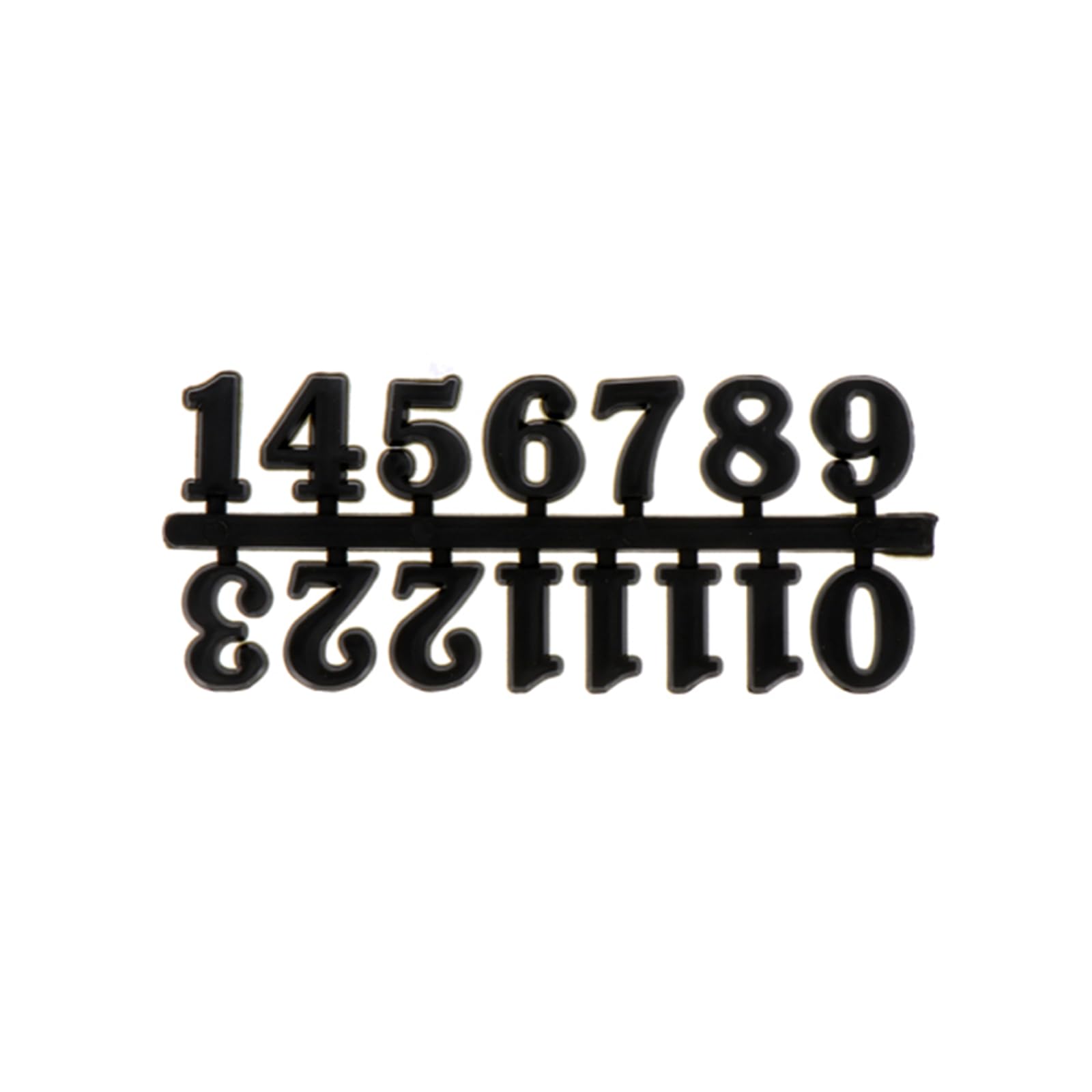 HZBB Clock Numerals Set Arabic Roman Number Digital Numbers for Replacement Parts Repairing Accessories Number Plate