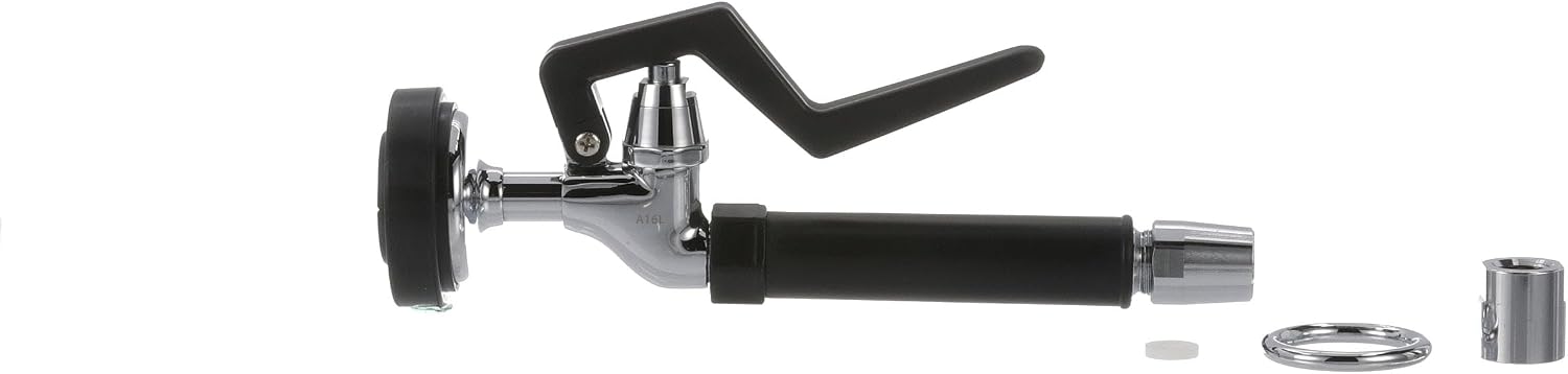 TOP-LINE Universal Pre-Rinse Spray Valve Kit, 1.6 gpm, Retail Packaging