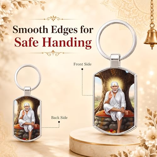 Image of Premium Printed Metal Keychain for Men & Women | High-Definition Artwork Print | Durable Key Ring for Car, Bike, Home & Office Keys | Stylish Decorative Key Holder Gift