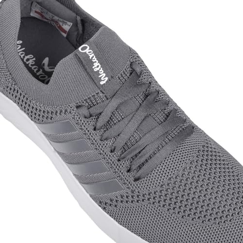 Image of WALKAROO Sports Shoe for Men |Perfect for Walking and Gym Training|WS9509 Grey
