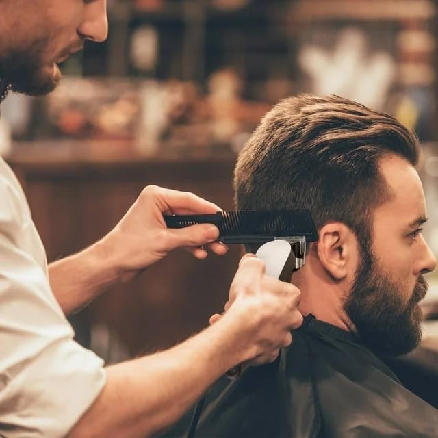 Image of Quicknik Professionals Design Perfect Shaver And Haircut Rechargeable Beard And Moustaches Hair Machine And Trimming With Cord And Without Cordless Use for Men (White)