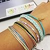 Pura-Vida-Jewelry-Bracelets-Muted-Bracelet-100-Waterproof-and-Handmade-wCoated-Charm-Adjustable-Band Pura Vida Jewelry Bracelets Bright Bracelet - 100% Waterproof and Handmade w/Coated Charm, Adjustable Band (Hakuna Matata)