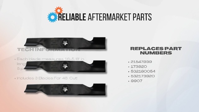 Amazon.com: 3 Blade for 48
