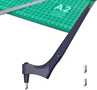 Craft Cutting Tools,FUPPUO Stainless Steel Craft Knives with 360-degree Rotating Blade,Precision Art Knife Cutter,Art Cutting Tool for Craft, Hobby, Scrapbooking, Stencil