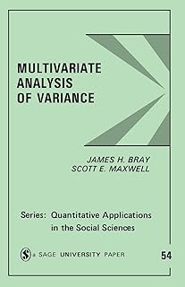 Multivariate Analysis of Variance (Quantitative Applications in the Social Sciences)