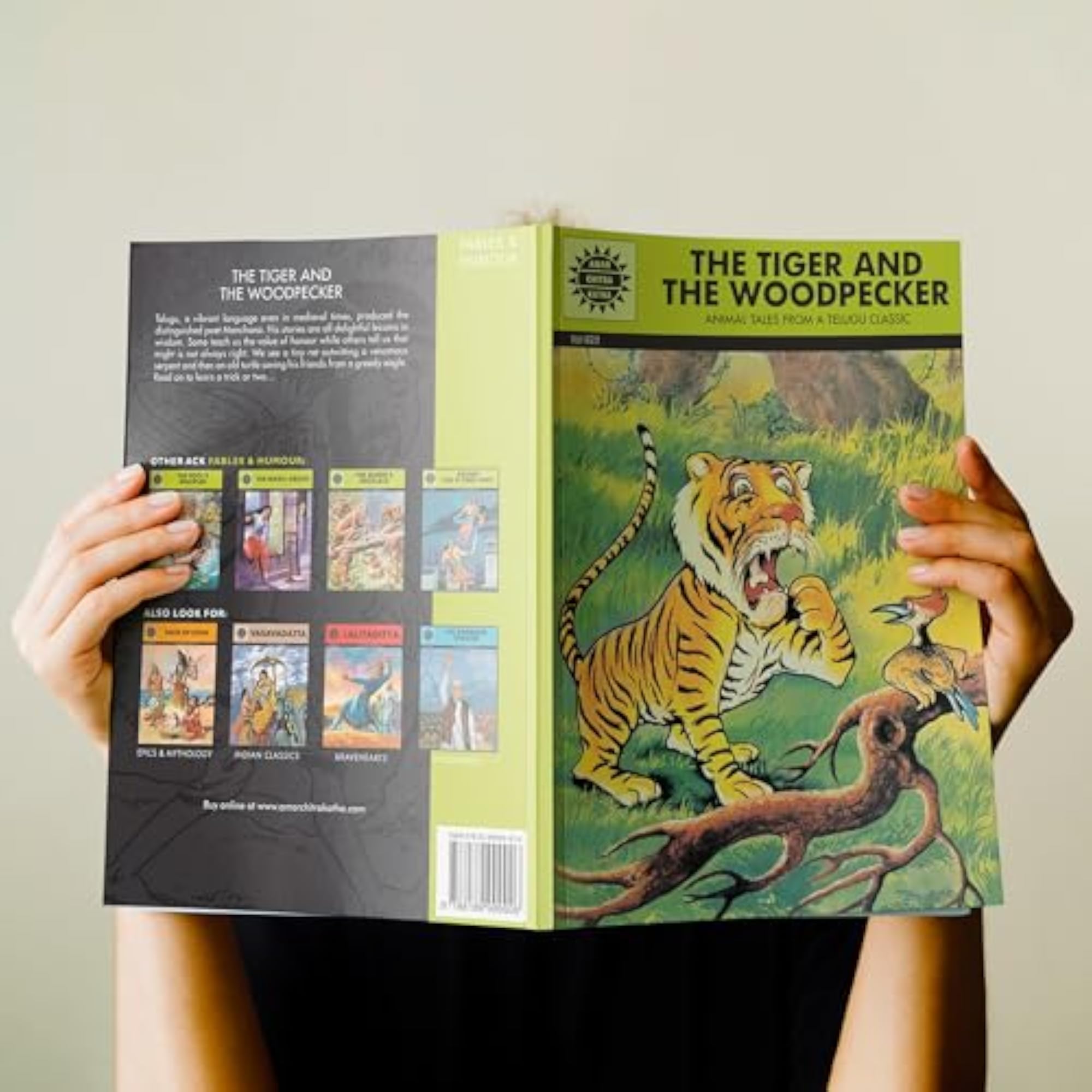 The Tiger and the Woodpecker: Illustrated Comic Book