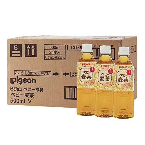 ケース販売ピジョン ベビー麦茶 500ml×24本 国産茶葉使用