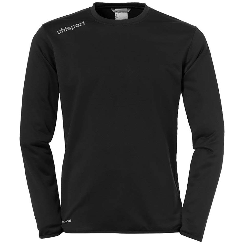 Uhlsport Essential Training Top Men's Longsleeve - Black-and-White, Large
