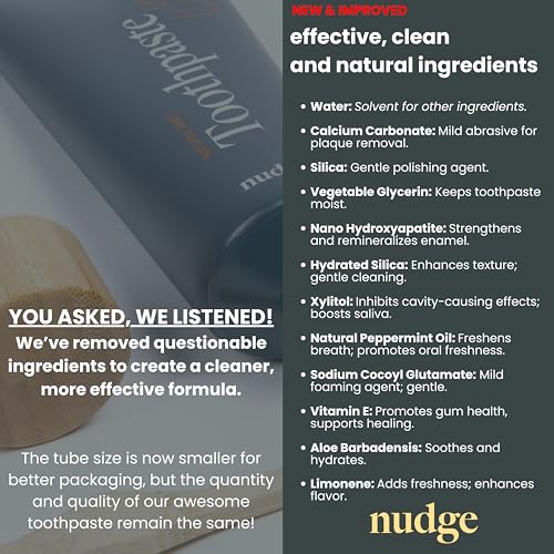 Nudge 10% Nano Hydroxyapatite Toothpaste の商品画像 1