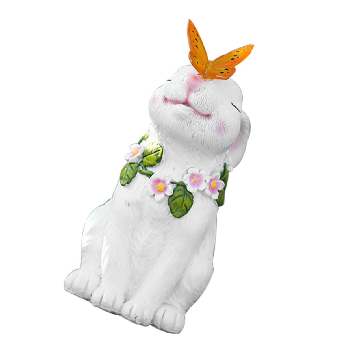 Ornement solaire de lapin pour jardin : illuminez une pelouse sombre sans câble