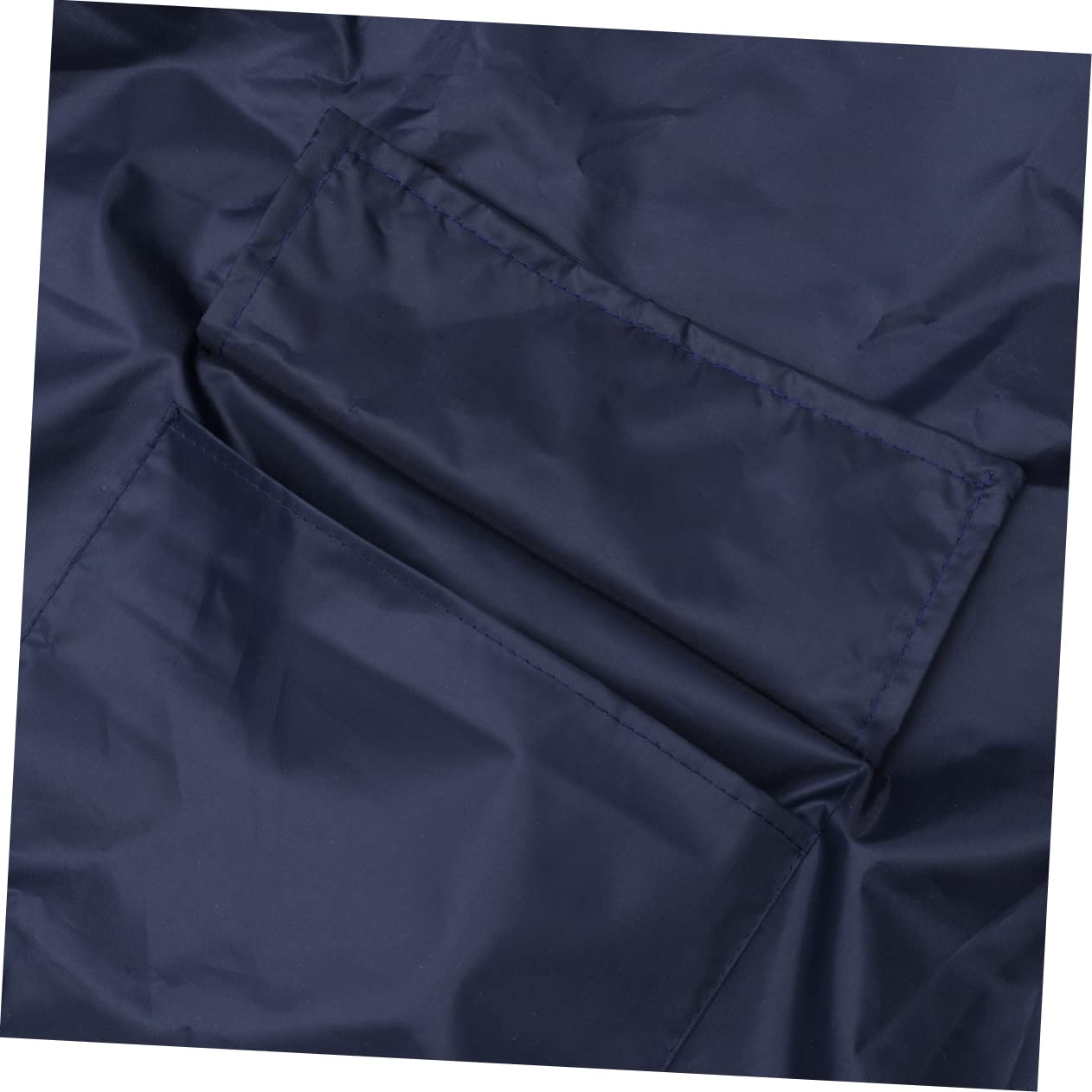 Sosoport 2pezzi Cappotto Riflettente Per Cani Di Grandi Mantellina Antipioggia Con Cappuccio e Design Nero
