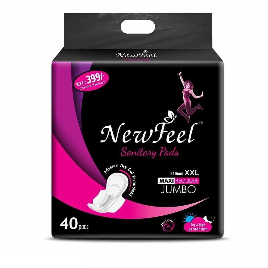 GiveIT2Me New Feel Sanitary Pads for Girls and Women, Soft and Comfortable 310mm Sanitary Napkins (XXL PADS, Pack of 40) (B09YNWQGQL) Amazon Price History, Amazon Price Tracker