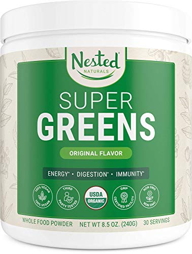 Nested-Naturals-Greens-Family-Bundle-Super-Greens-Chocolate-Super-Greens-Super-Kids-100-USDA-Organic-Non-GMO-Vegan-Plant-Based-Superfood-Powder-for-Adults-Children-Boost-Nutrition