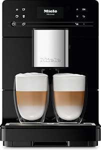 Miele CM 5310 Silence Automatic Coffee Maker - OneTouch for Two, AromaticSystem, Individual Profile Settings, and Cleaning Programs - Obsidian Black - 29531020CDN
