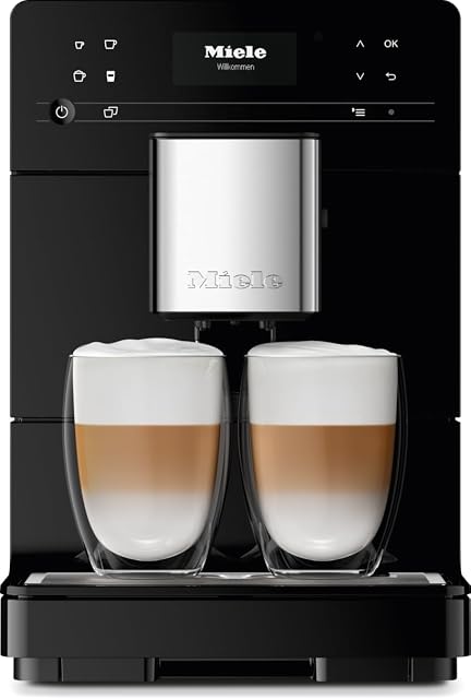Miele CM 5310 Silence Machine à café automatique - OneTouch pour deux, AromaticSystem, Paramètres du profil individuel et programmes de nettoyage - Noir obsidien - 29531020CDN