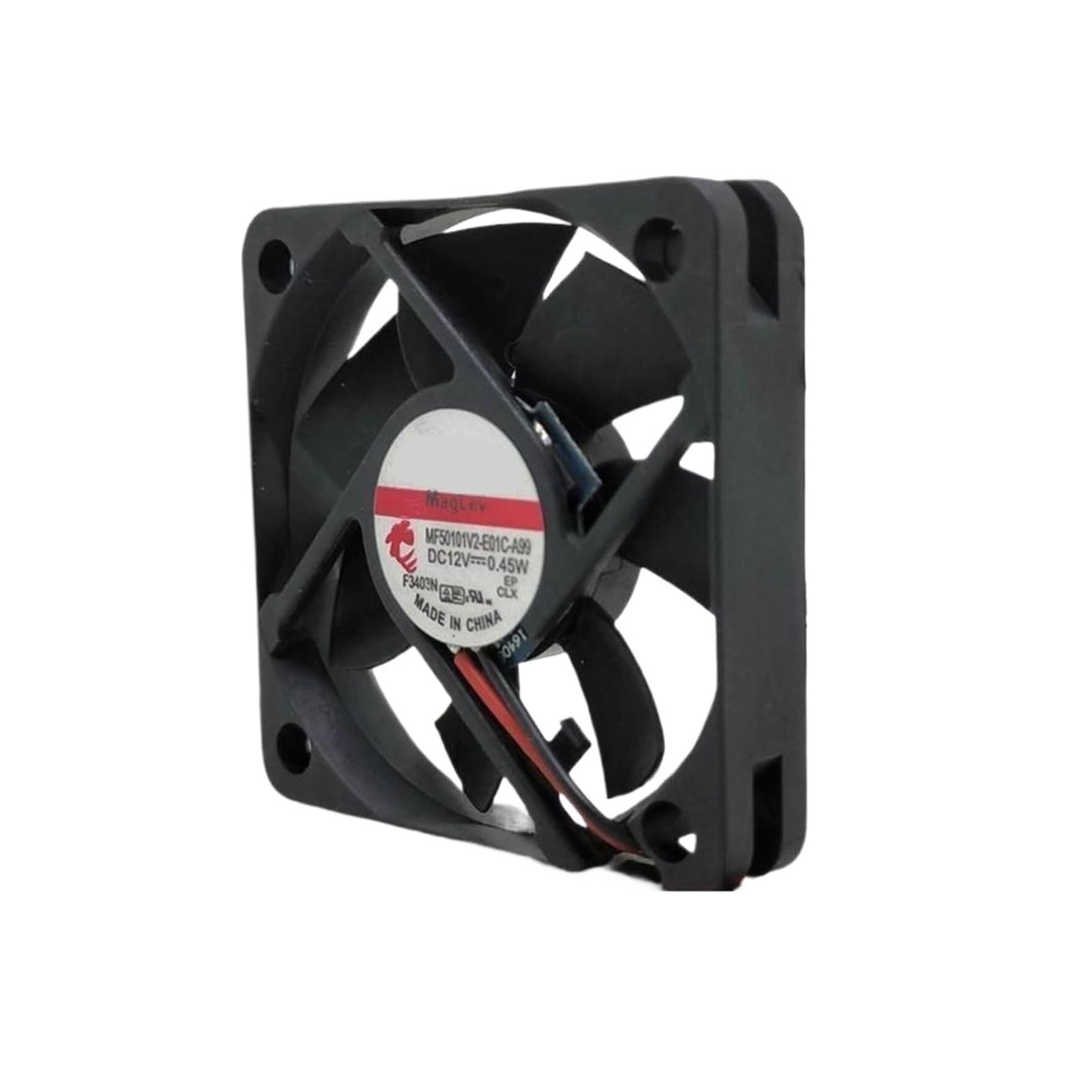 TYHUJKKL 5cm Fan MF50101V2-E01C-A99 5010 12V 50mm Cooling Fan 4600RPM 7.8CFM