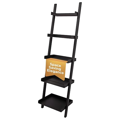 kieragrace Providence Hadfield Leaning Shelf - Matte Paint Black, 18"