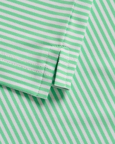 johnnie-O Performance Mesh Jr. Polo - Hunter Stripe3