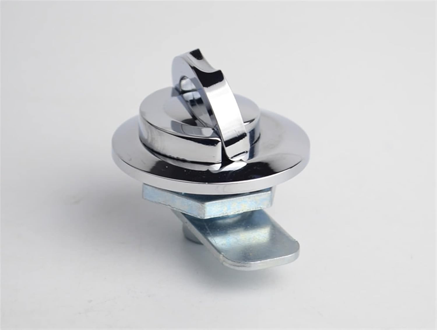 MS404 Plated Chrome Cam Lock Beautiful Folding Handle for Mailbox Iron File Cabinets Cabinet Lock 2Pcs