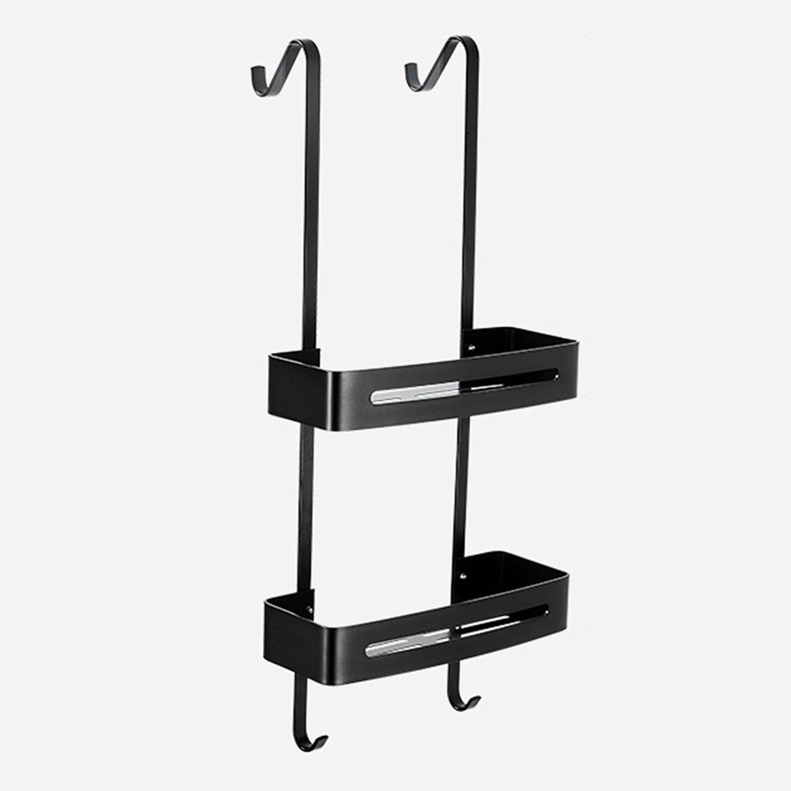 Xzeit Shower Shelves Corner Shower Caddy Hanging Shower Caddy over Door Bathroom Shelf No Drilling Aluminum Shower Shelf