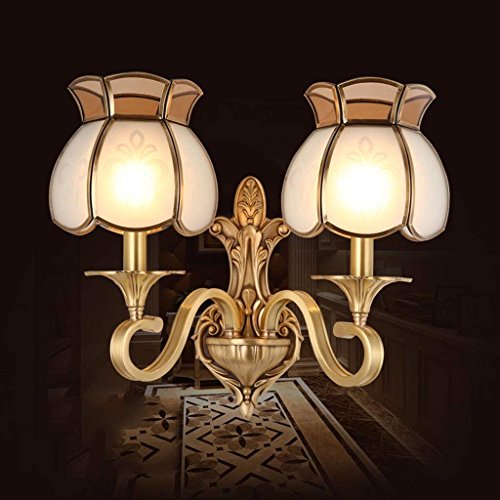 Lámpara de Pared de Cobre GZ Ideal para Cabecera y Pasillo 1