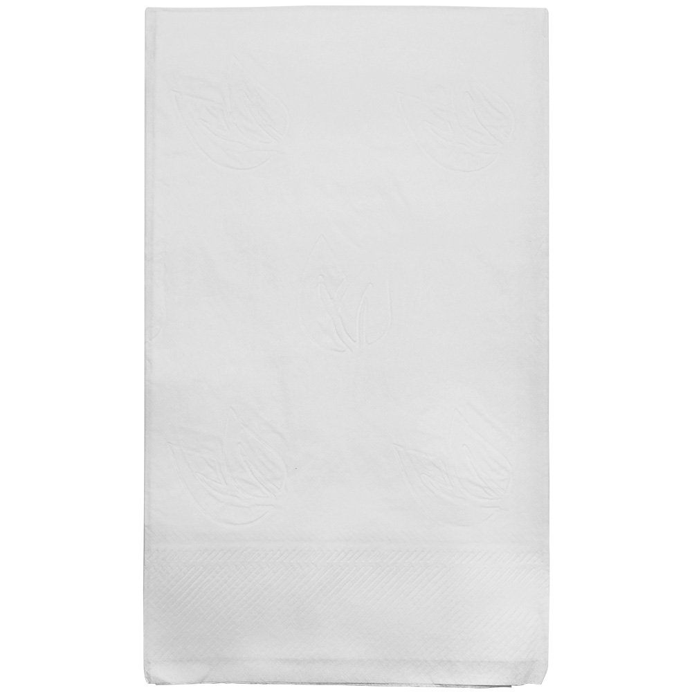 Karat KN-D1517-1W 15"x17" 1 Ply Dinner Napkins - White (Case of 3000)