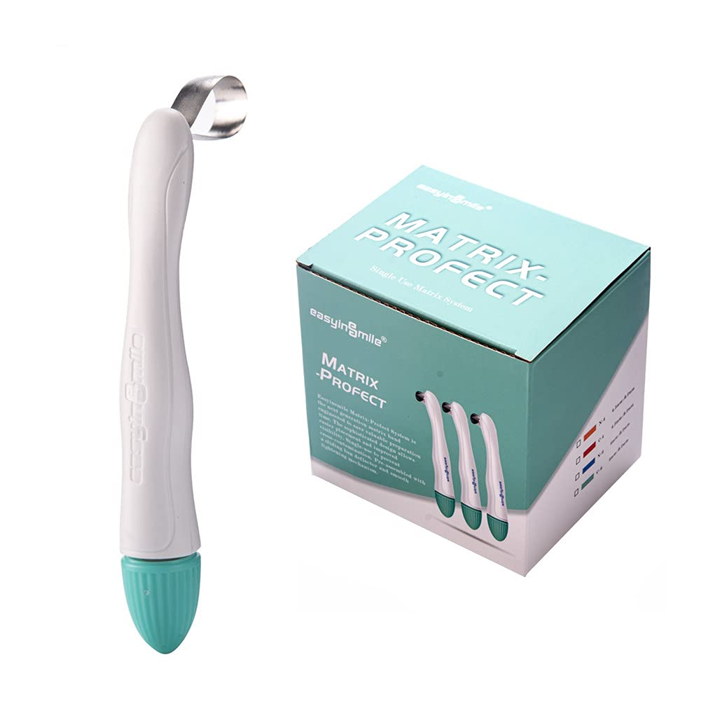 Dental Matrix Band, 50pcs Momar Restoration Matrix-Profecto Sectional Matrix Ring System Adjust (6MM-Standard)