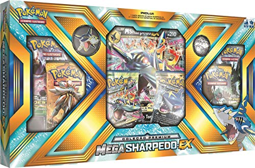 Jogo de Cartas Pokémon Box Mega Copag