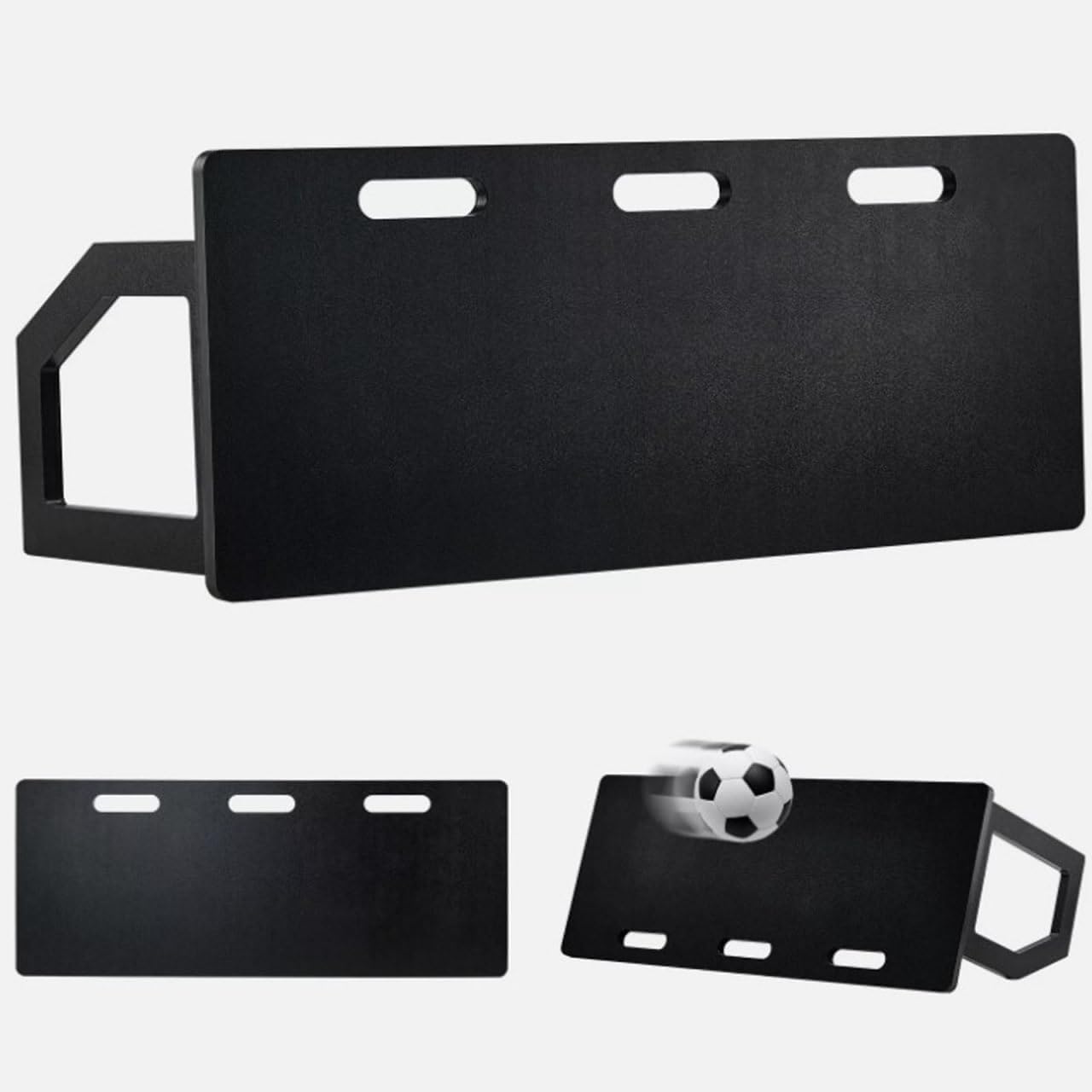 Soccer Rebounder Board 40x16 Portable Soccer Rebounder with Dual Angle Design Soccer Training Rebounder Heavy Duty HDPE Practice Wall