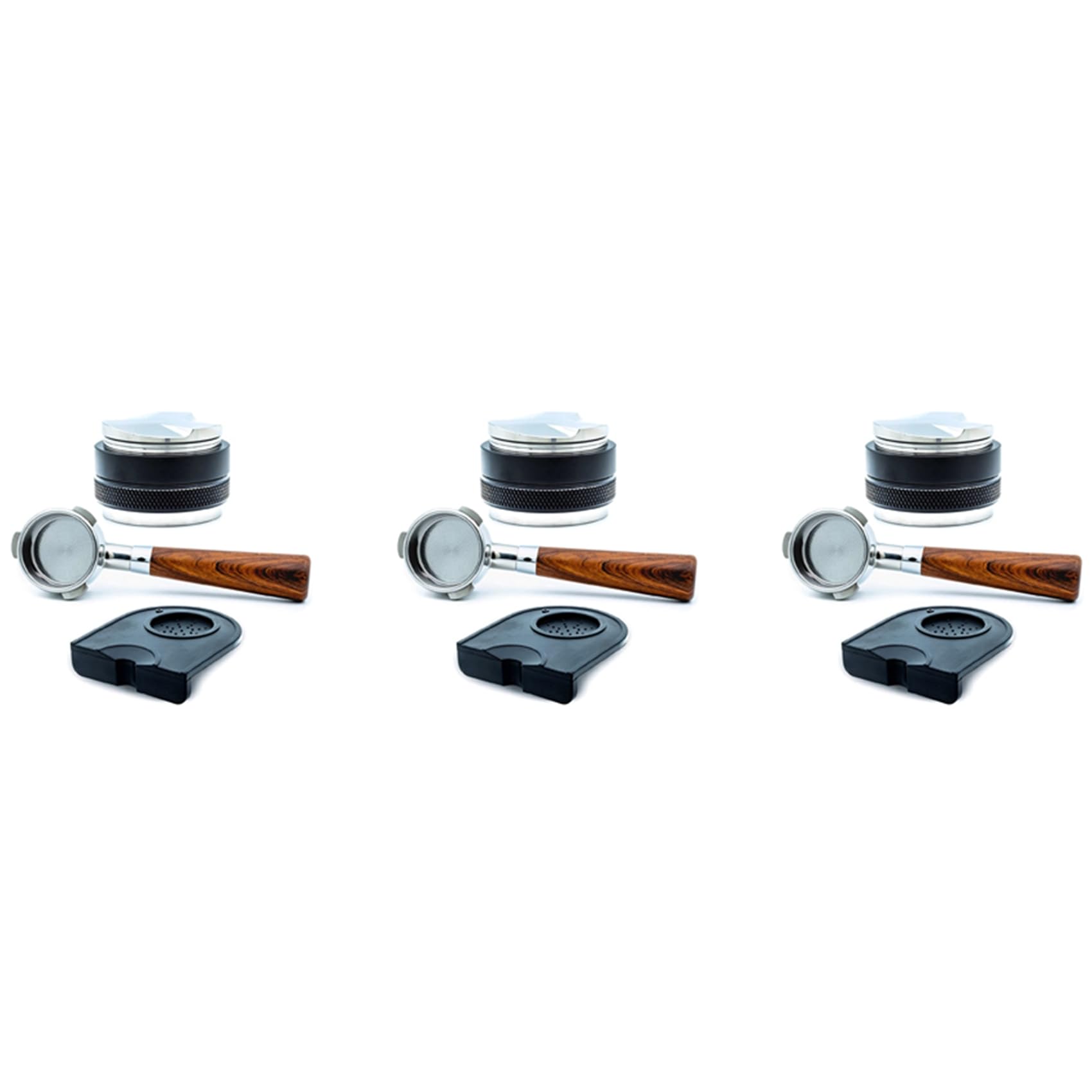 Vjsujehgy 3X Coffee 54mm Bottomless Portafilter + 53mm Coffee Distributor & Tamper + for the Express