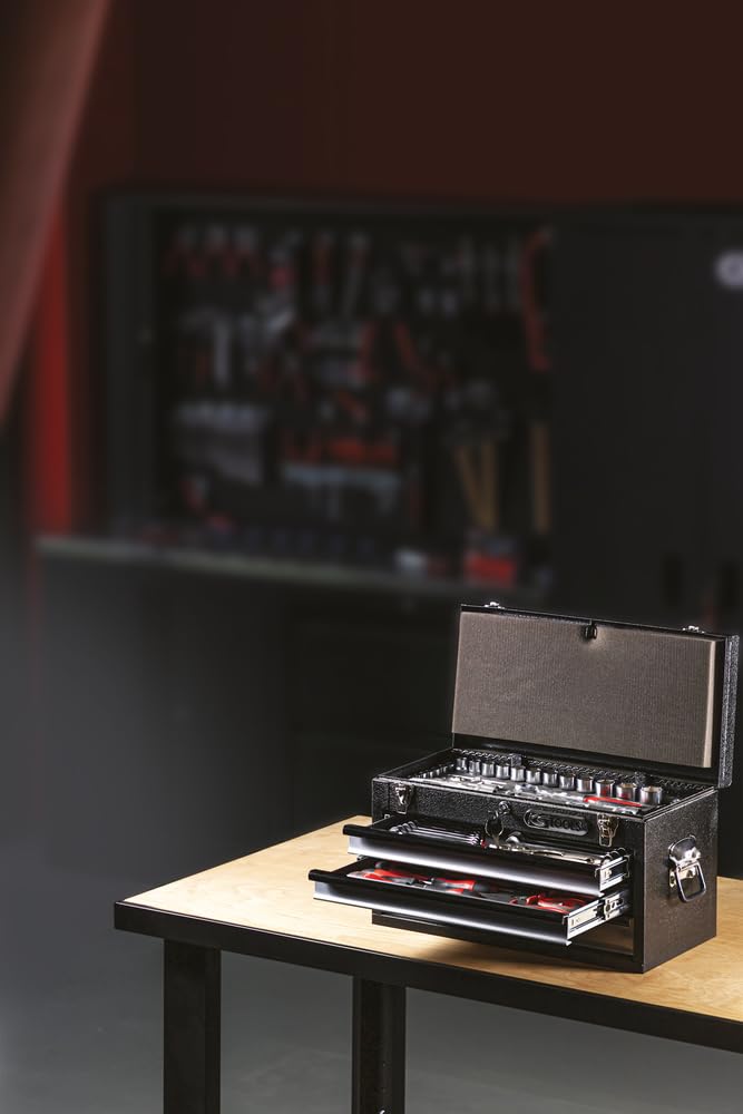 KS TOOLS 922.0100 Caisse à outils complète ULTIMATE - 114 outils- 3 tiroirs