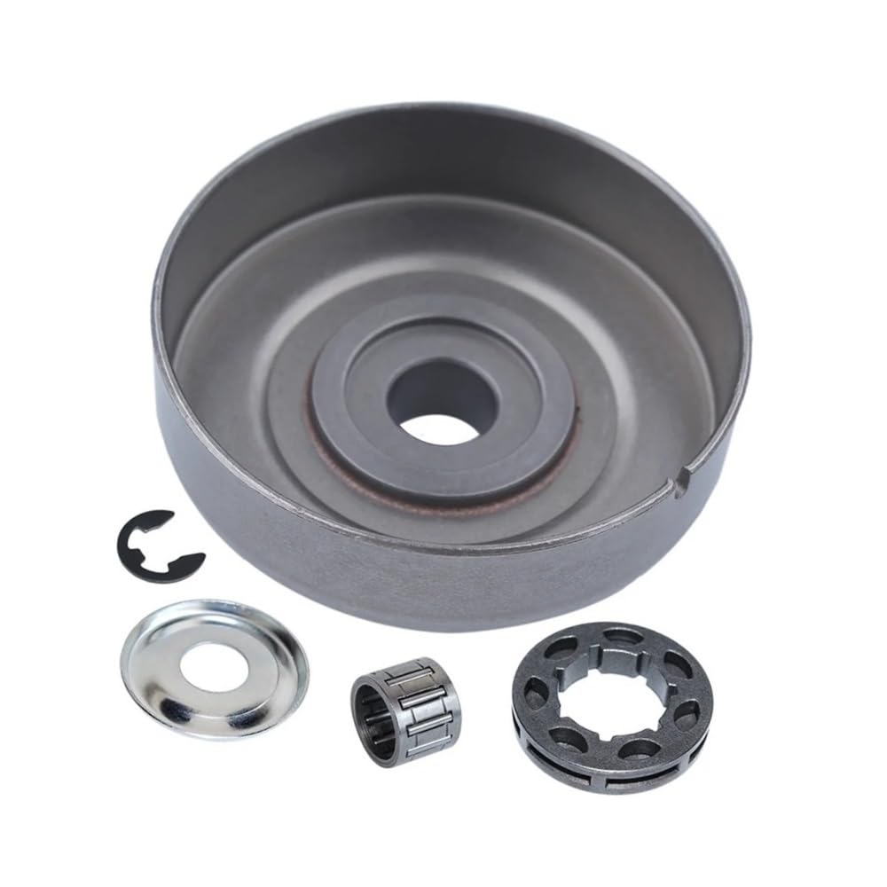 Kit de rodamientos for Tambor de Embrague con piñón de 3/8" Compatible con motosierras MS251, MS170, MS180, MS231, MS241, MS210, MS230 y MS250. Arandela.